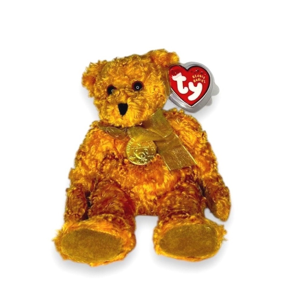 Teddy the Bear Ty Beanie Baby | Centennial Keepsake | Mint Heart Tag